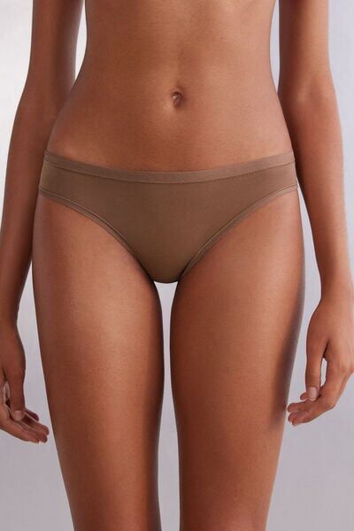 Intimissimi Brasiliana in Cotone Ultralight Donna Naturale Taglia 3