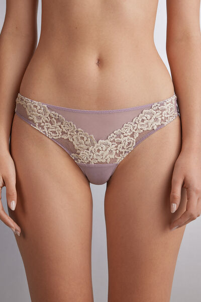 Intimissimi Brasiliana Pretty Flowers Donna Viola Taglia 3