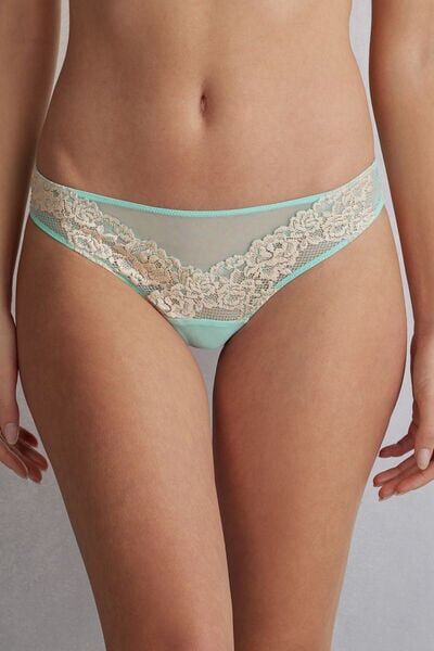 Intimissimi Brasiliana Pretty Flowers Donna Bianco Taglia 3