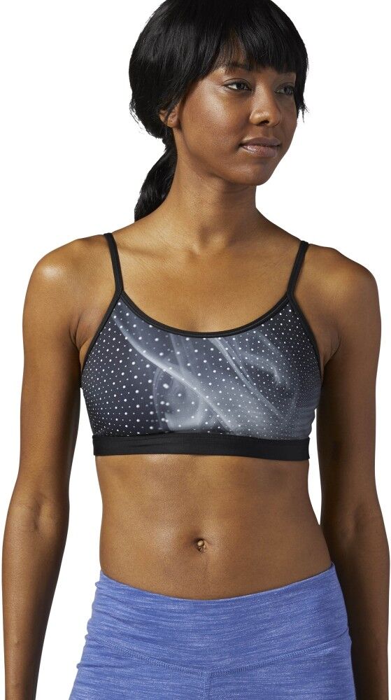 Reebok Rebel Bra Donna Nero S