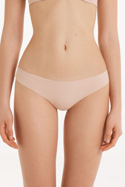 Tezenis Brasiliano in Microfibra Taglio Vivo Donna Naturale Tamaño XL