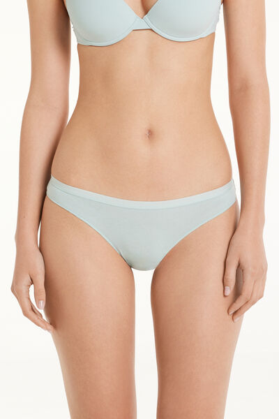 Tezenis Brasiliano in cotone Donna Verde Tamaño XS