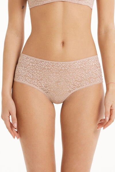 Tezenis Culotte in Pizzo Riciclato Donna Naturale Tamaño XL