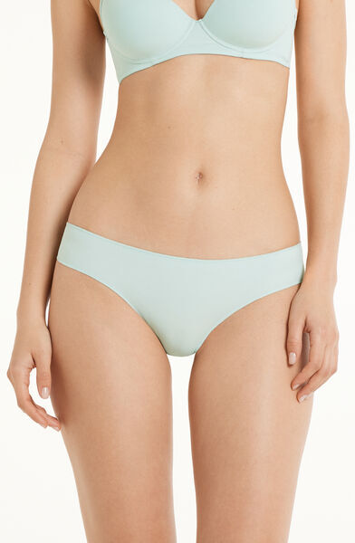 Tezenis Slip in microfibra Donna Verde Tamaño L