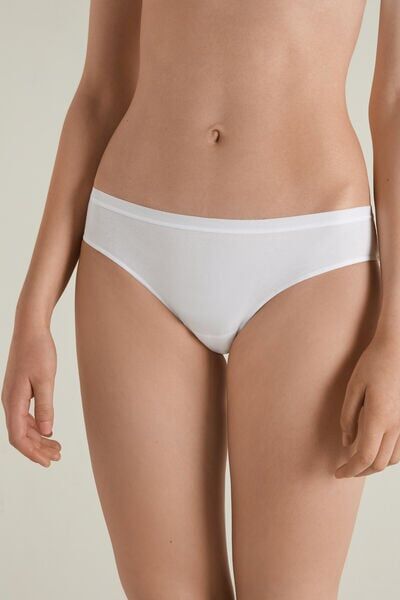 Tezenis Slip in cotone Donna Bianco Tamaño XS