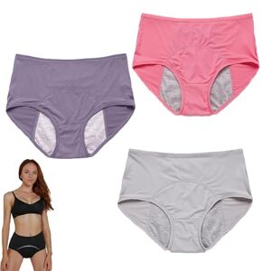 Everdries Leakproof Ladies Underwear】-- Specifically designed to prevent  leaks while working as normal underwear, are washable, reusable panties.  【Leakproof Panties for Over】-- Leakproof Panties Is Made Of 95% Cotton, 5%  Spandex With