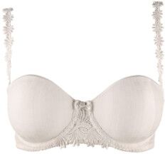 Marie Jo Avero strapless bh met afneembare bandjes - Gebroken wit