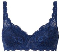 Triumph Amourette voorgevormde bh van kant - Donkerblauw