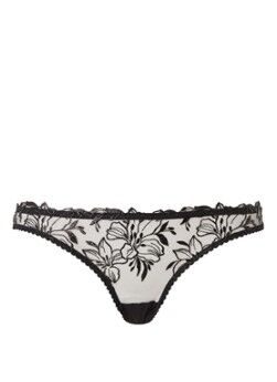 Agent Provocateur Ozella tanga van kant - Zwart