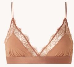 Love Stories Love Lace bralette met kant - Lichtbruin