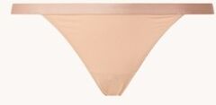 Love Stories Wildrose tanga met kant - Beige