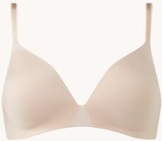 Chantelle Essentials naadloze voorgevormde plunge bh - Beige