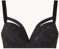 marlies | dekkers marlies   dekkers Wing Power voorgevormde push-up bh met beugel - Zwart