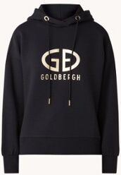 Goldbergh Harvard hoodie met logoprint - Zwart