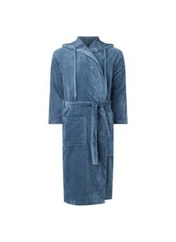 Vandyck Rio badjas van katoen - Staalblauw