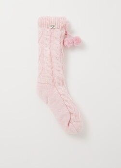 UGG Laila Bow sokken met fleecevoering - Roze