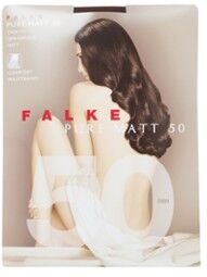 Falke Pure Matt panty in 50 denier - Bruin