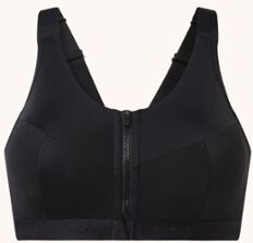 Hunkemöller The Pro voorgevormde sport bh met mesh en high support - Zwart