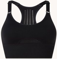 Hunkemöller The Comfort voorgevormde sport bh met light support en uitneembare vulling - Zwart