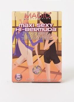 MAGIC Bodyfashion Maxi Sexy high waisted corrigerende short - Zwart