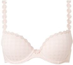 Marie Jo Avero push-up bh met ruitdessin - Lichtroze