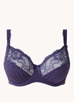 PrimaDonna Madison beugel bh met kant - Donkerblauw