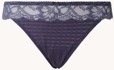 PrimaDonna Madison string met kant - Donkerblauw