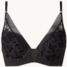 Calvin Klein Push-up bh met beugel - Zwart