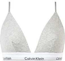 Calvin Klein Modern Cotton bralette met logoband - Grijsmele