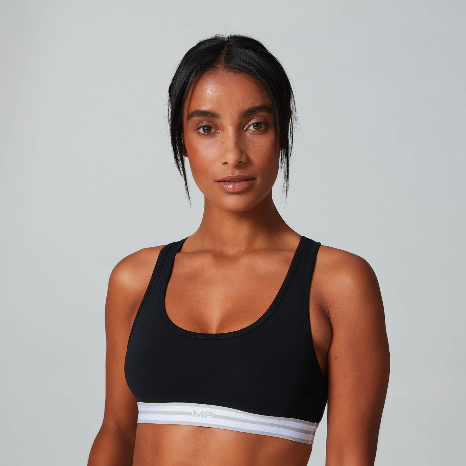 Myprotein Logo Crop Top (2 Pack) - Black - XS