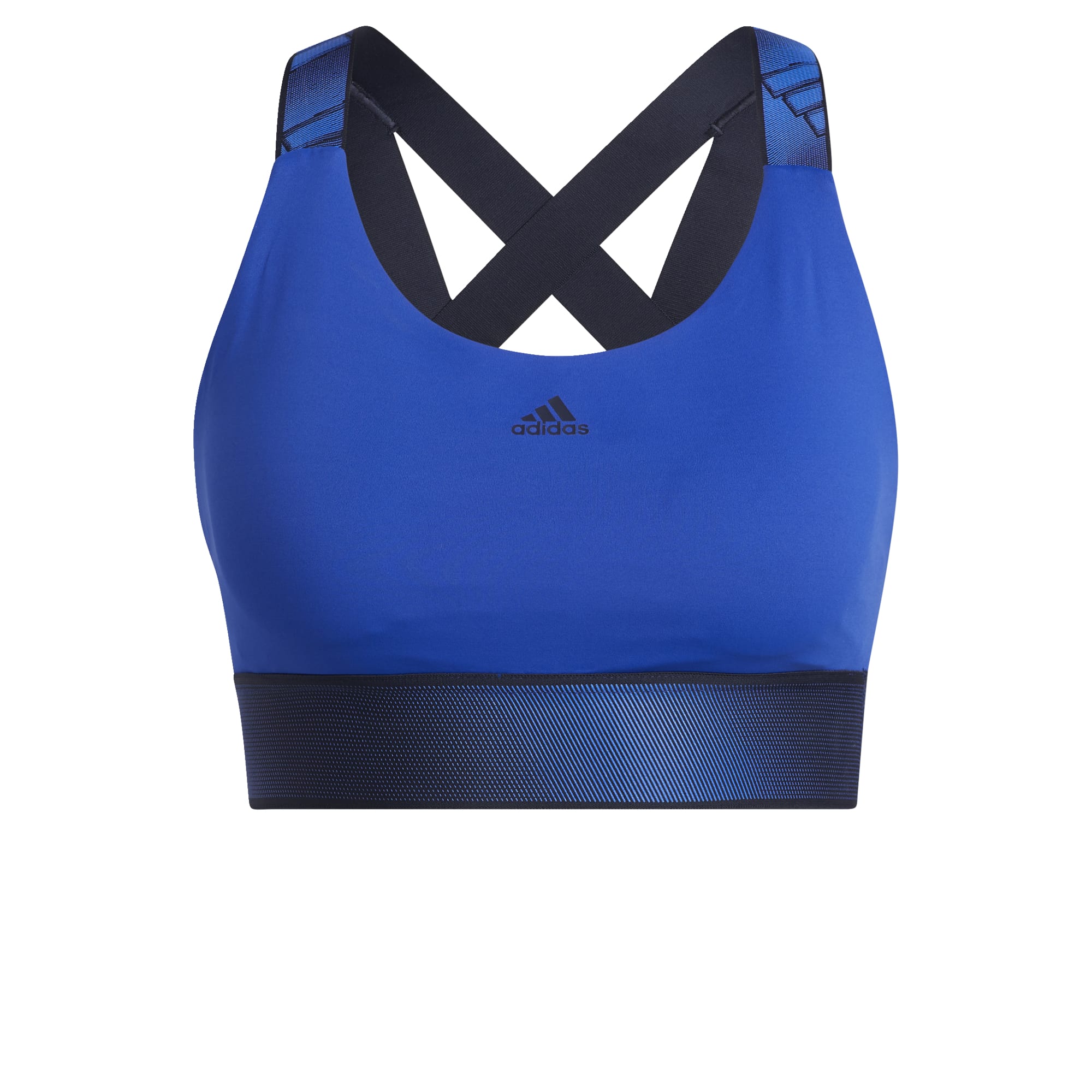 adidas Believe This Medium-Support Workout Beha Dames Blauw - XL