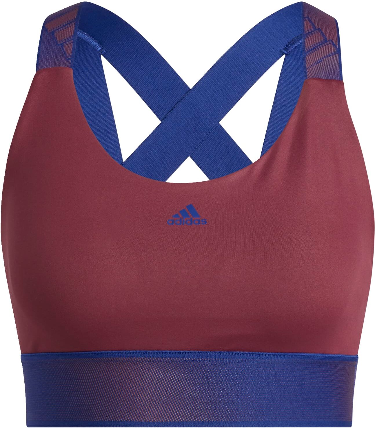 adidas Believe This Medium-Support Workout Beha Dames Rood - S