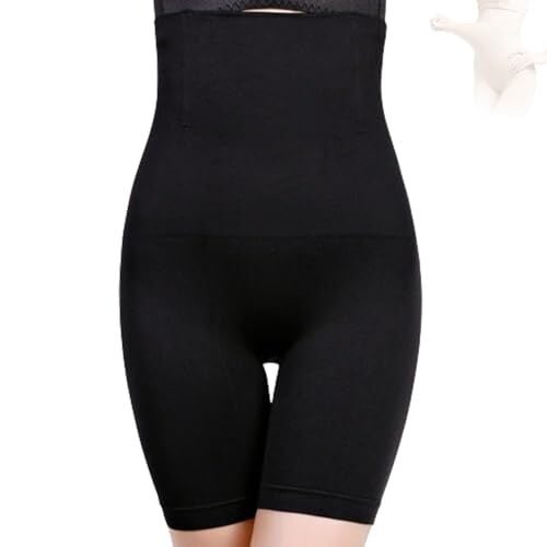 ZIHAOFC Buikcontrole butt-lift broek, buikcontrole butt-lift broek shapewear, hoge taille buikcontrole butt-lift broek (3XL,black)