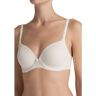 Triumph Bh met halve steuncups Perfectly Soft WHP Cup B-E, beugelbeha met een elegant randje (1-delig) beige 75;80;85;90