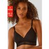 Petite fleur Bralette-bh zonder beugels in een attractieve verpakking met 2 stuks (Set van 2) zwart 70;75;80;85;90