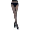 BiSsy Stocking Lace Top Thigh High Stockings Elastic Mesh Fishnet Stockings Pantyhose Women Black Stockings-style 9-1 Size