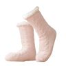 OTEB Foozie Sokken For Dames, Pantoffelsokken For Dames Met Grijper, Antislip Fuzzy Sokken, Wintervloersokken, Pantoffelsokken (Color : Pink)