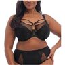 Elomi Vrouwen Brianna Strappy Onderdraad Plunge Brabrianna 100% BH, Zwart, 75K