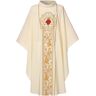 COSDREAMER Mens Womens Priester Celebrant Kazuifel Katholieke Kerk Vader Mass Vestments Gewaad, Beige