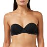 Calvin Dames strapless bh push-up strapless met beugel, zwart (black), 70C (32C), zwart, 70C