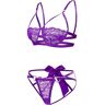 MQJUNZE Sexy lingerieset dames lingerie set babydoll kant lingerie / B / S