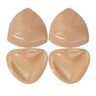 Jeeeun Double-Sided Sticky Bra Inserts Sticky Bra Inserts, Waterproof Silicone Instant Boost Bra Pad (2Pair,Inserts D)