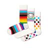 Happy Socks 3 paar Pride Socks Gift Box, Kleurrijke, LGBTQ Rainbow Flag, Gay Parade, Unisex, maat 41-46