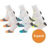 Xtreme Hardloop Sokken 9-pack Multi White-35/38