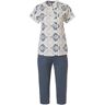 Bladeren dames pyjama Pastunette Grijs vrouw 44