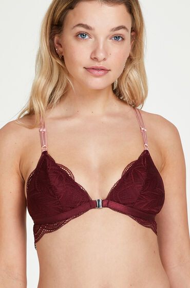 Hunkemöller Bralette Jennifer Rood  - Rood - Size: L