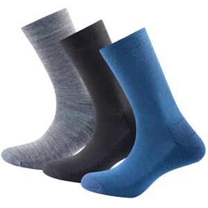 Devold Daily Medium Sock 3pk Indigo Mix 36-40