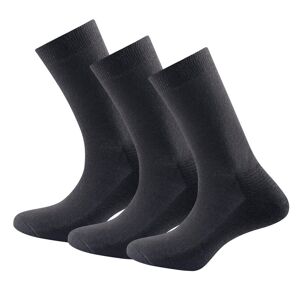 Devold Daily Medium Sock 3pk Black 36-40
