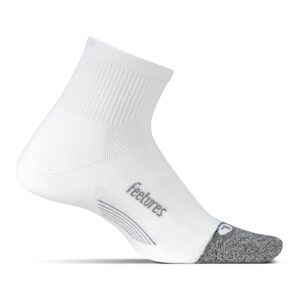 Feetures Elite Light Cushion Quarter White S (34-37)