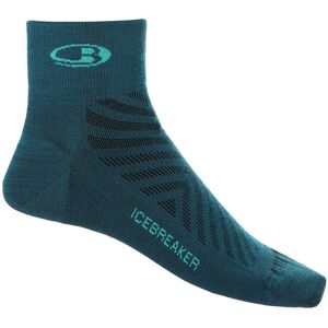 Icebreaker Womens Run+ Ultralight Mini Green Glory/Fresh S (35-37)